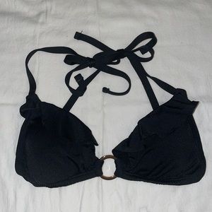 Shade and Shore Black bikini top